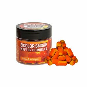 Pop up Bicolor Smoke Wafter Dumbells Benzar Mix, 10x8 mm, 30ml (Aroma: Belachan - Krill) imagine