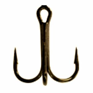 Ancora tripla Mustad, nickel, 25buc (Marime Carlige: Nr. 4) imagine