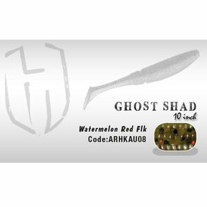 Shad Ghost 10cm Watermelon Red Flk Herakles imagine