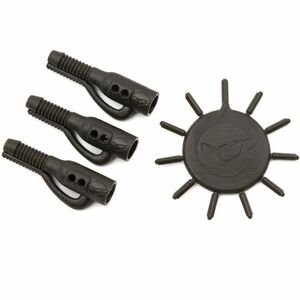 Clip pentru montura plumb pierdut 10buc/plic, Weed/Silt, Korda (Culoare: Gravel) imagine