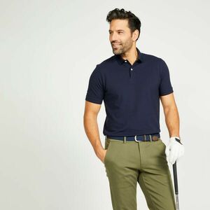 Tricou Polo bumbac și poliester Golf MW500 Bleumarin Bărbați imagine