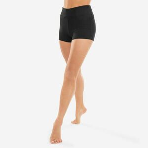 Pantalon scurt talie înaltă Dans modern Negru Fete imagine