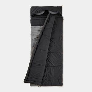 Sac de dormit din bumbac Camping ARPENAZ 0°C Negru imagine