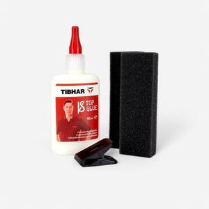 Lipici pentru față paletă de tenis de masă Tibhar 90 ml + 16 aplicatori imagine