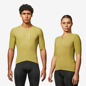 Tricou ciclism șosea vară Racer 2 Kaki Unisex imagine