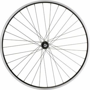 Roată spate bicicletă polivalentă 28"/ Perete Dublu/ V-brake/ Filet Negru imagine