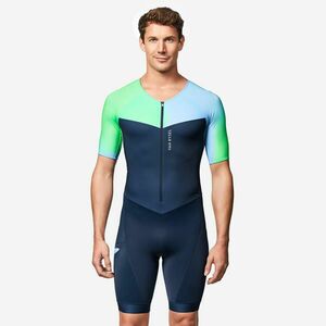 COMBINEZON TRIFONCTION TRIATLON DISTANȚE SCURTE MÂNECI SCURTE BĂRBAȚI imagine