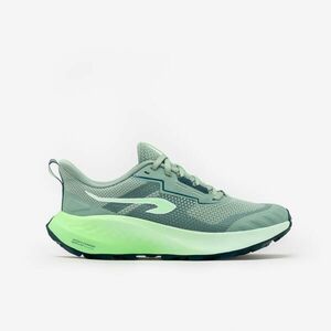 Încălțăminte de alergare trail și cross country - kiprun k500 grip kaki Copii imagine