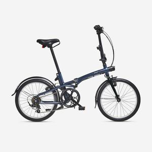 Bicicletă pliabilă Fold 500 albastru imagine