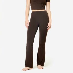 Pantalon evazat pentru Yoga și Pilates Breathe Maro Damă imagine