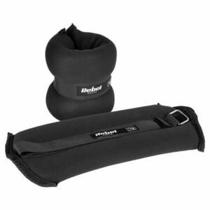 Set 2 greutati pentru glezne si incheieturi Rebel Active RBA-3500-1, 2 x 1 kg imagine