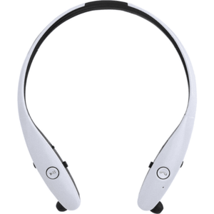 Casti alergare Livoo TES165, Bluetooth, Microfon, Control remote (Alb) imagine