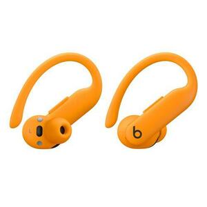 Casti alergare True Wireless Beats Powerbeats Pro 2, Bluetooth, Autonomie 10 ore/45 ore, Adaptive EQ, Monitorizare ritm cardiac, ANC, Microfon, IPX4 (Portocaliu) imagine