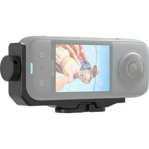 Suport prindere orizontala Insta360 Action Mount CINSBAQM, pentru Insta360 X3 (Negru) imagine