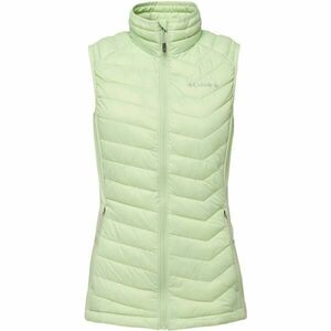 Columbia POWDER PASS VEST Vestă damă, verde deschis, mărime imagine