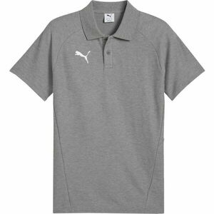 Puma TEAMEVOSTRIPE POLO Tricou polo bărbați, gri, mărime imagine
