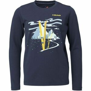 Head SION Tricou cu mânecă lungă copii, albastru închis, mărime 152-158 imagine