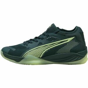 Puma ELIMINATE NITRO SQD 4 Încălțăminte de handbal pentru bărbați, verde închis, mărime 46 imagine