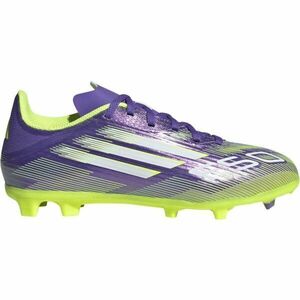 adidas F50 LEAGUE FG/MG J Ghete de fotbal copii, mov, mărime 36 2/3 imagine
