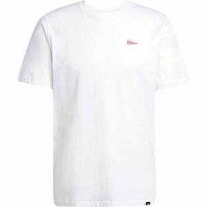 adidas PENNANT TRIMM Tricou pentru bărbați, alb, mărime imagine