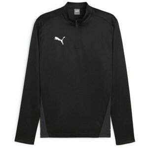 Puma TEAMGOAL TRAINING 1/4 ZIP TOP Tricou pentru bărbați, negru, mărime imagine