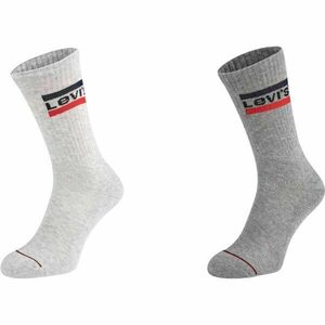 Levi's® MID CUT SPRTWR LOGO 2P Șosete, gri, mărime imagine