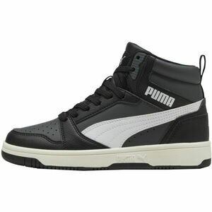 Puma REBOUND V6 MID JR Încălțăminte pe gleznă pentru copii, negru, mărime 38.5 imagine