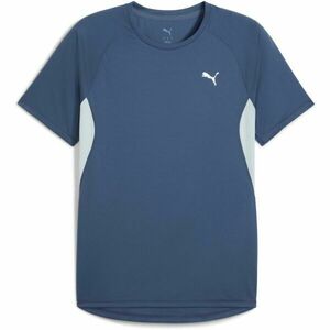 Puma RUN FAVORITE VELOCITY TEE Tricou sport pentru bărbați, albastru închis, mărime imagine