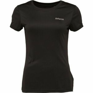 Fitforce RISA Tricou fitness damă, negru, mărime imagine