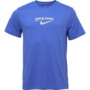 Nike DRI-FIT TEE PRO TRAINING M Tricou sport bărbați, albastru, mărime imagine
