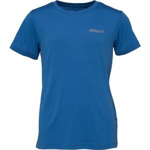 Fitforce OLVE Tricou fitness bărbați, albastru, mărime 152-158 imagine