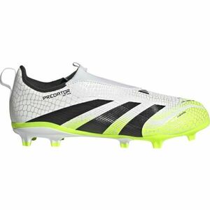 adidas PREDATOR LEAGUE LL FG/MG J Ghete de fotbal copii, alb, mărime 36 2/3 imagine