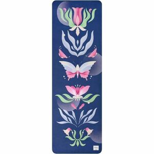 Spokey THE BLOOM MAT Saltea de yoga, albastru închis, mărime imagine