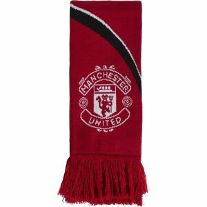adidas MANCHESTER UNITED FC SCARF Fular pentru fani, roșu, mărime imagine