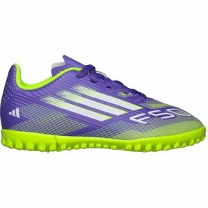 adidas F50 CLUB TF JR Ghete de fotbal copii, mov, mărime imagine