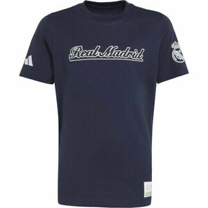 adidas REAL MADRID FC US TEE Y Tricou copii, albastru închis, mărime imagine