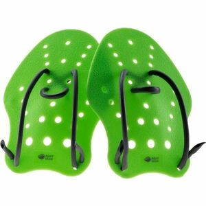 AQUAWAVE PADDLE Palmare de înot, verde, mărime imagine
