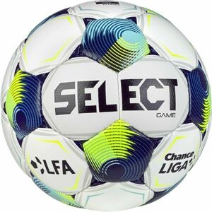 Select FB GAME CZ CHANCE LIGA Minge de fotbal, alb, mărime imagine