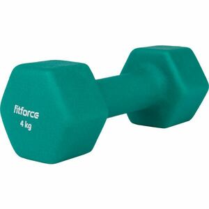 Fitforce FDBN 4 KG Greutate pentru o mână, verde închis, mărime imagine