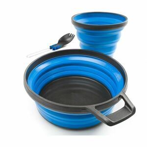 GSI Outdoors ESCAPE 1 PERSON TABLE SET Set de veselă, albastru, mărime imagine