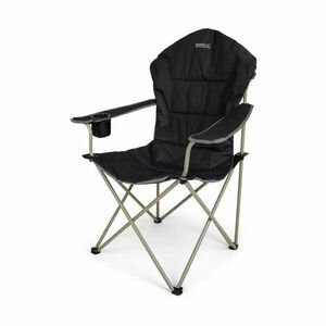 REGATTA OUTDOORS KRUZA II Scaun outdoor, negru, mărime imagine