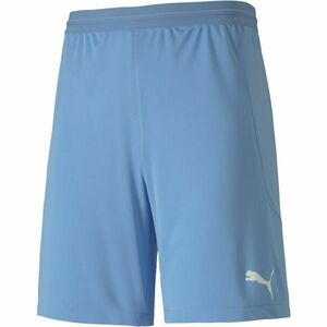 Puma TEAM FINAL 21 KNIT SHORTS Șort bărbați, albastru deschis, mărime imagine