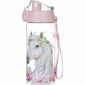 Oxybag CLICK 500 ML HORSE ROMANTIC Sticlă de apă copii, transparent, mărime imagine