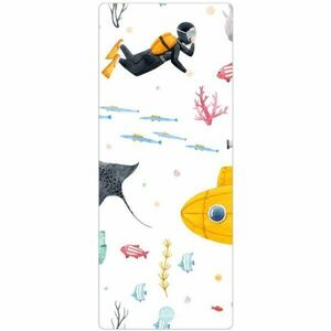 YOGGYS CHILDREN'S EXERCISE MATÍ SCUBA DIVER Saltea yoga pentru copii, alb, mărime imagine