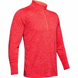 Under Armour TECH 2.0 1/2 ZIP Tricou cu mâneci lungi bărbați, roșu, mărime imagine