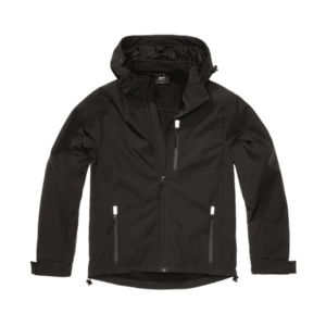 Brandit Jachetă Softshell Hurricane, negru imagine