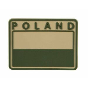 Helikon-Tex patch 3D Polonia 5, 5x4cm khaki imagine