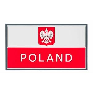 Helikon-Tex patch 3D Polonia 9x5cm roșu imagine