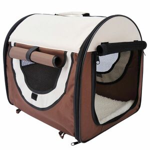 PawHut Geantă de Transport pentru Câini și Pisici, Spațioasă și Confortabilă, 61x46x51cm | Aosom Romania imagine
