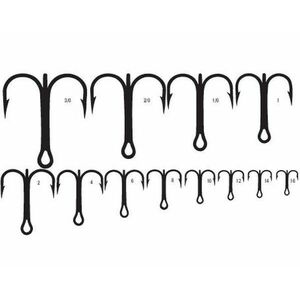 Ancora tripla Mustad nichel (Marime Ancora: Nr. 14) imagine